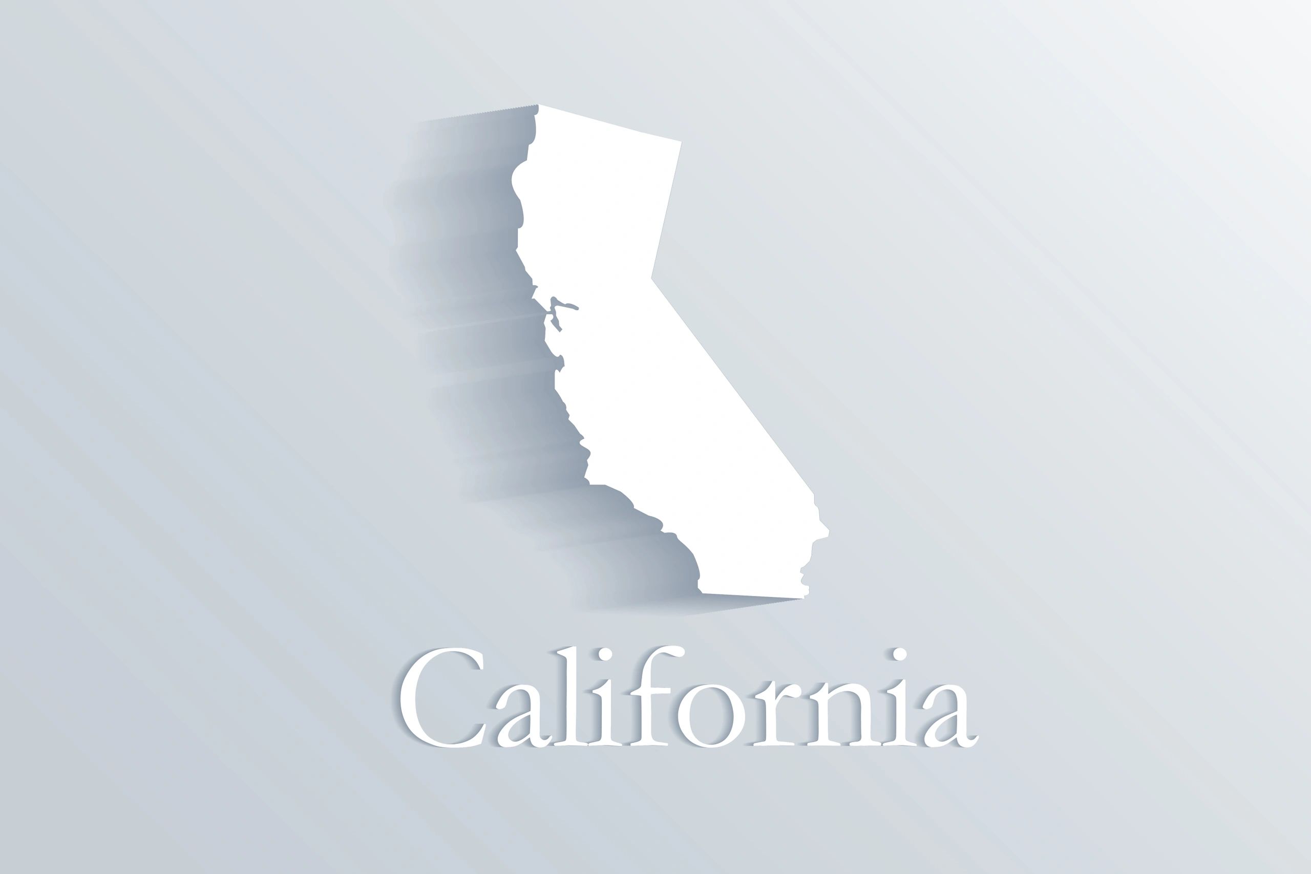 Map graphic representing Los Angeles County and California oversight